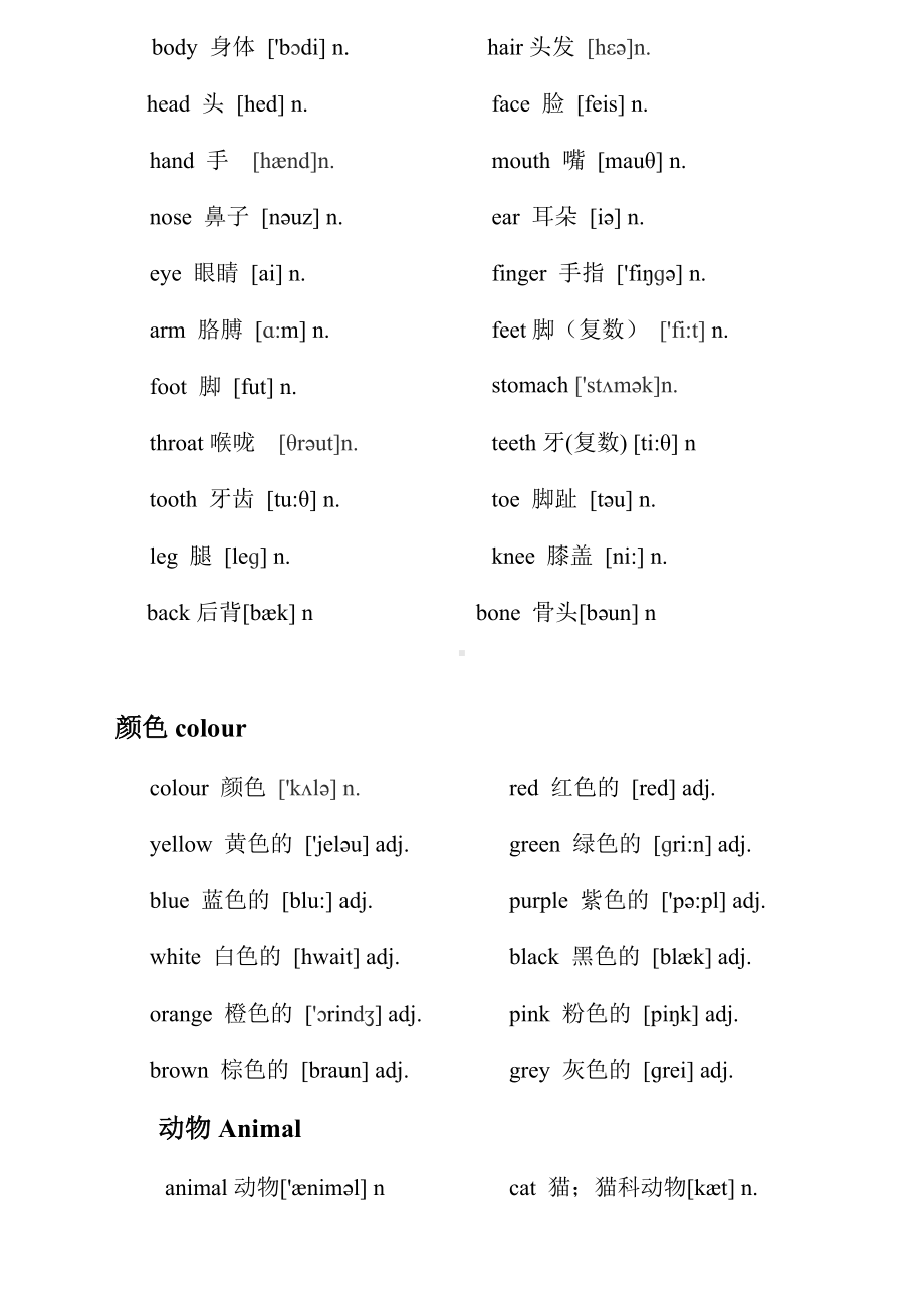 上海版小学牛津英语单词汇总.docx_第3页