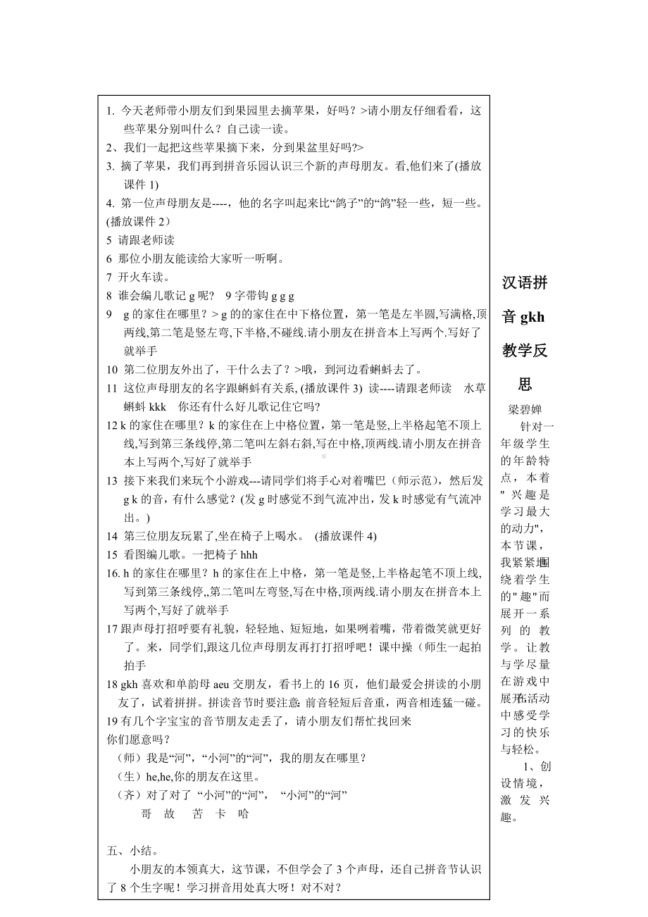 汉语拼音gkh教学设计2.doc_第1页