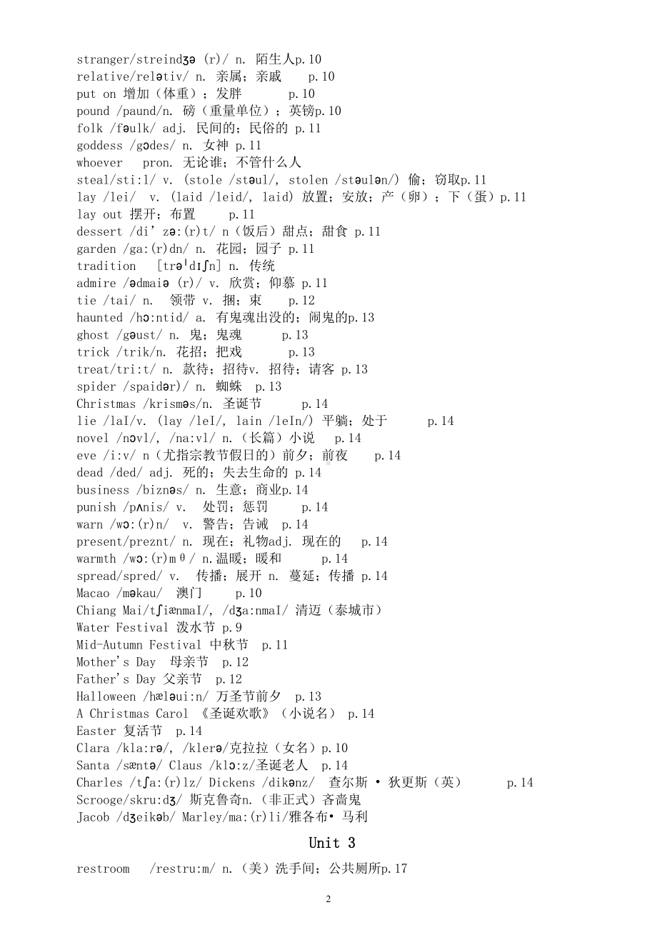 初中英语人教版九年级下册单词汇总（ Unit 1-6）.doc_第2页