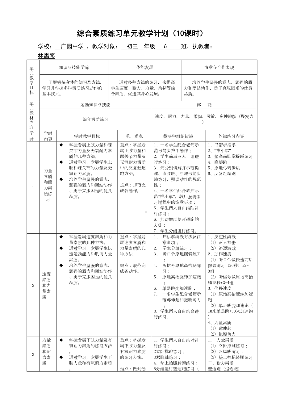 体能训练公开课教案教程文件.doc_第2页