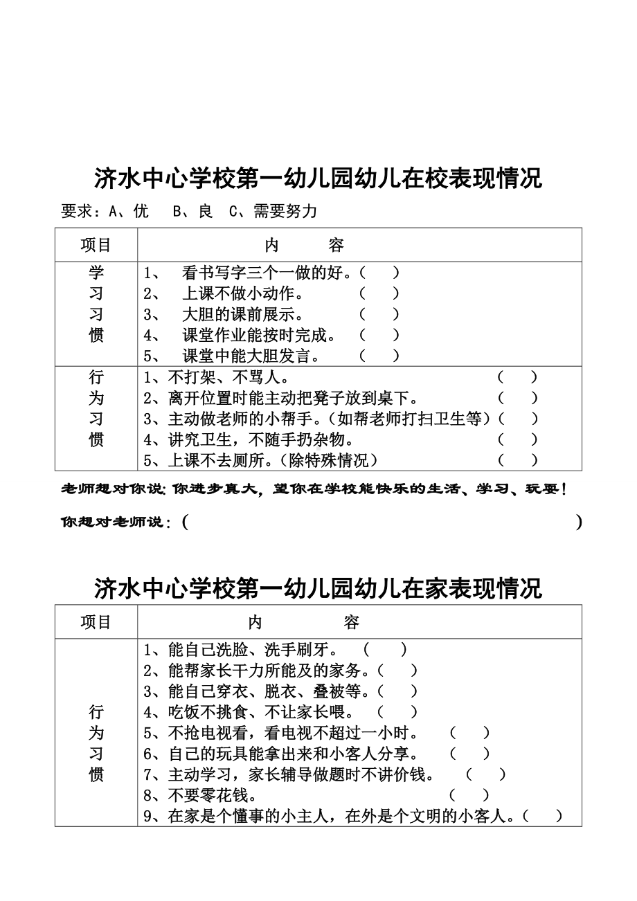 幼儿表现评价表.doc_第2页