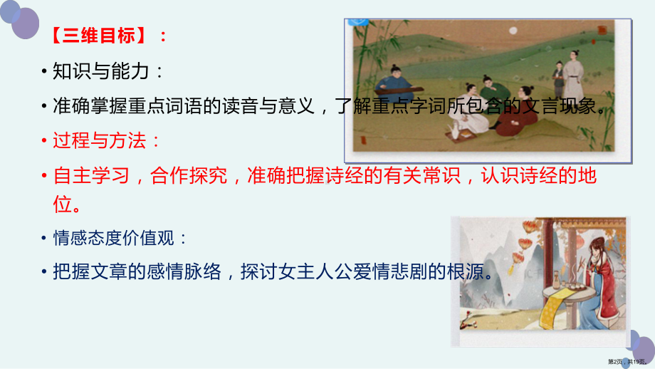 人教版高中语文必修二的二单元《诗经.氓》.ppt_第2页