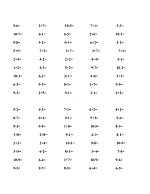 10以内加减法100道练习题63914.doc