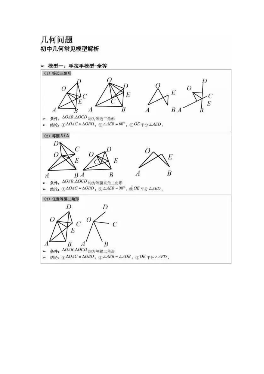 (完整版)初中数学经典几何模型(DOC 36页).doc_第2页