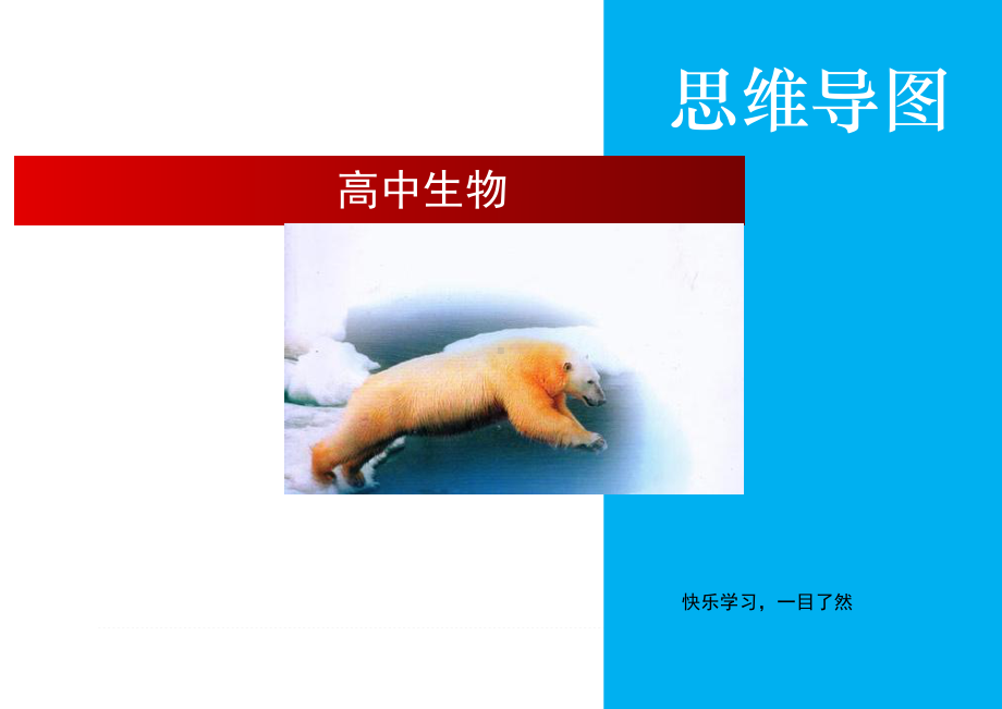 全套高中生物思维导图word清晰打印版(DOC 48页).docx_第1页