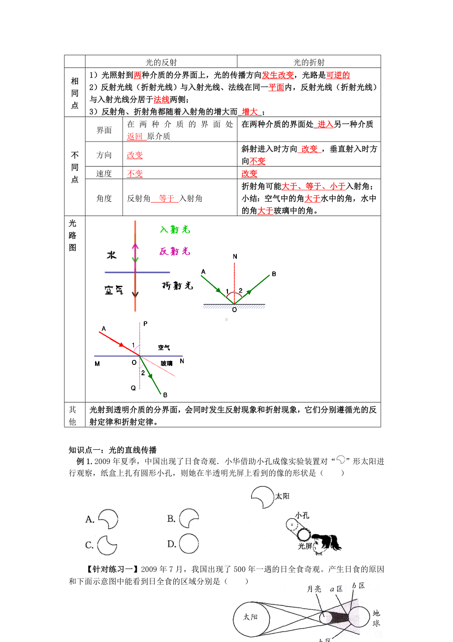 光现象复习教案汇总.doc_第3页