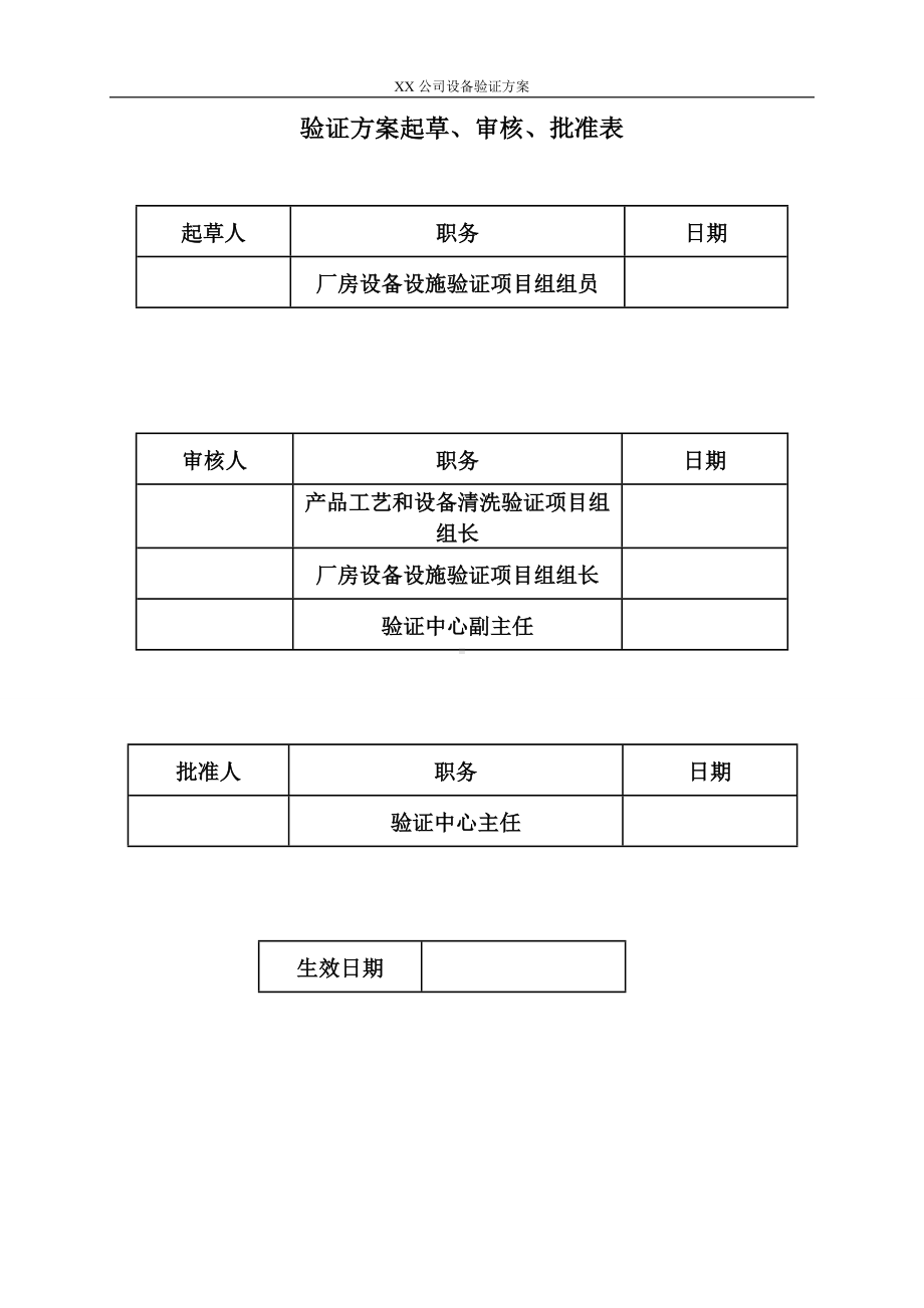 1500L搪玻璃反应罐（04-168）验证方案参考模板范本.doc_第2页