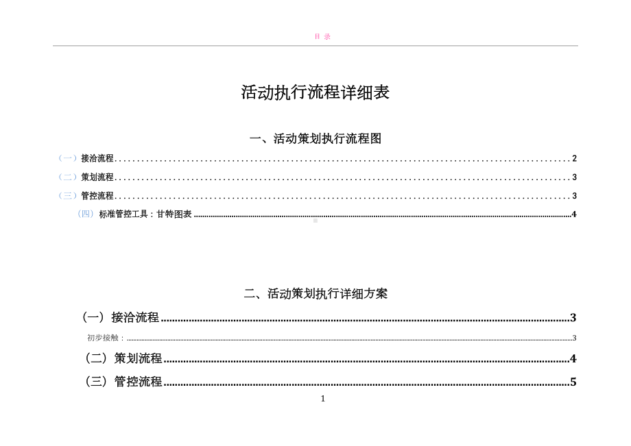 全套完整的详细活动策划执行方案(最完整的项目策划与执行表)(DOC 17页).doc_第1页