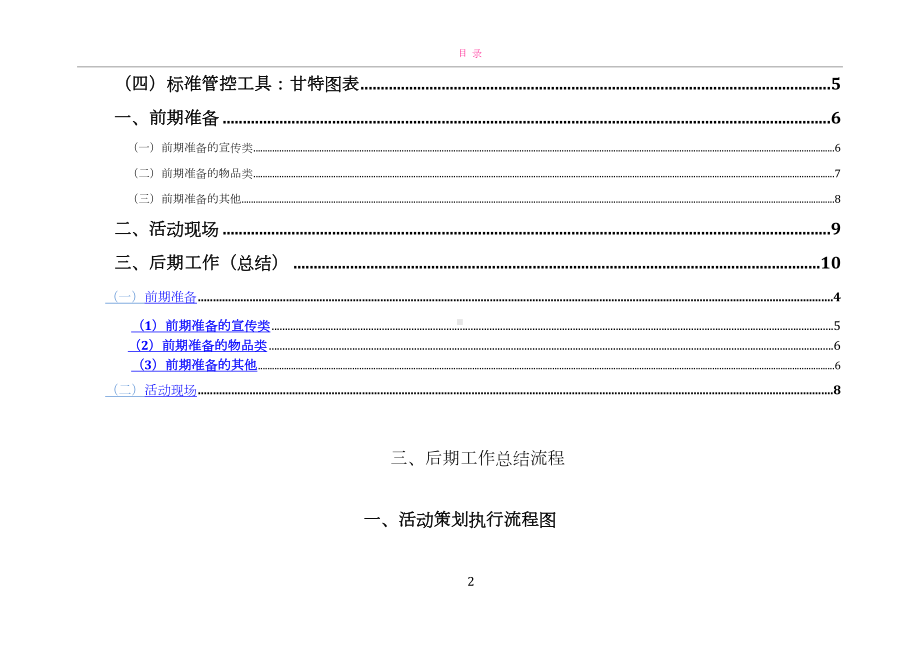 全套完整的详细活动策划执行方案(最完整的项目策划与执行表)(DOC 17页).doc_第2页