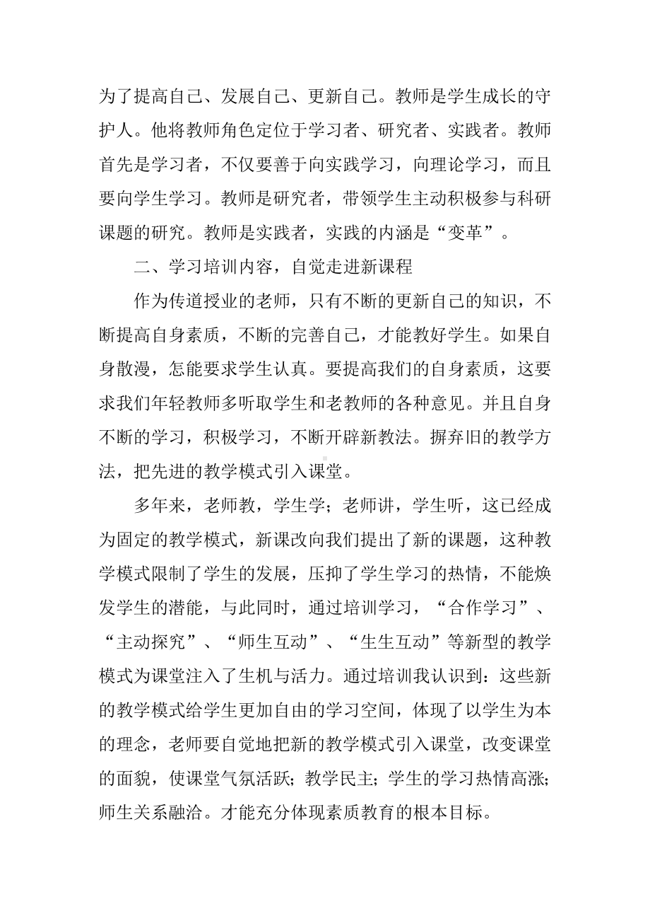 中小学教师继续教育培训总结.docx_第2页