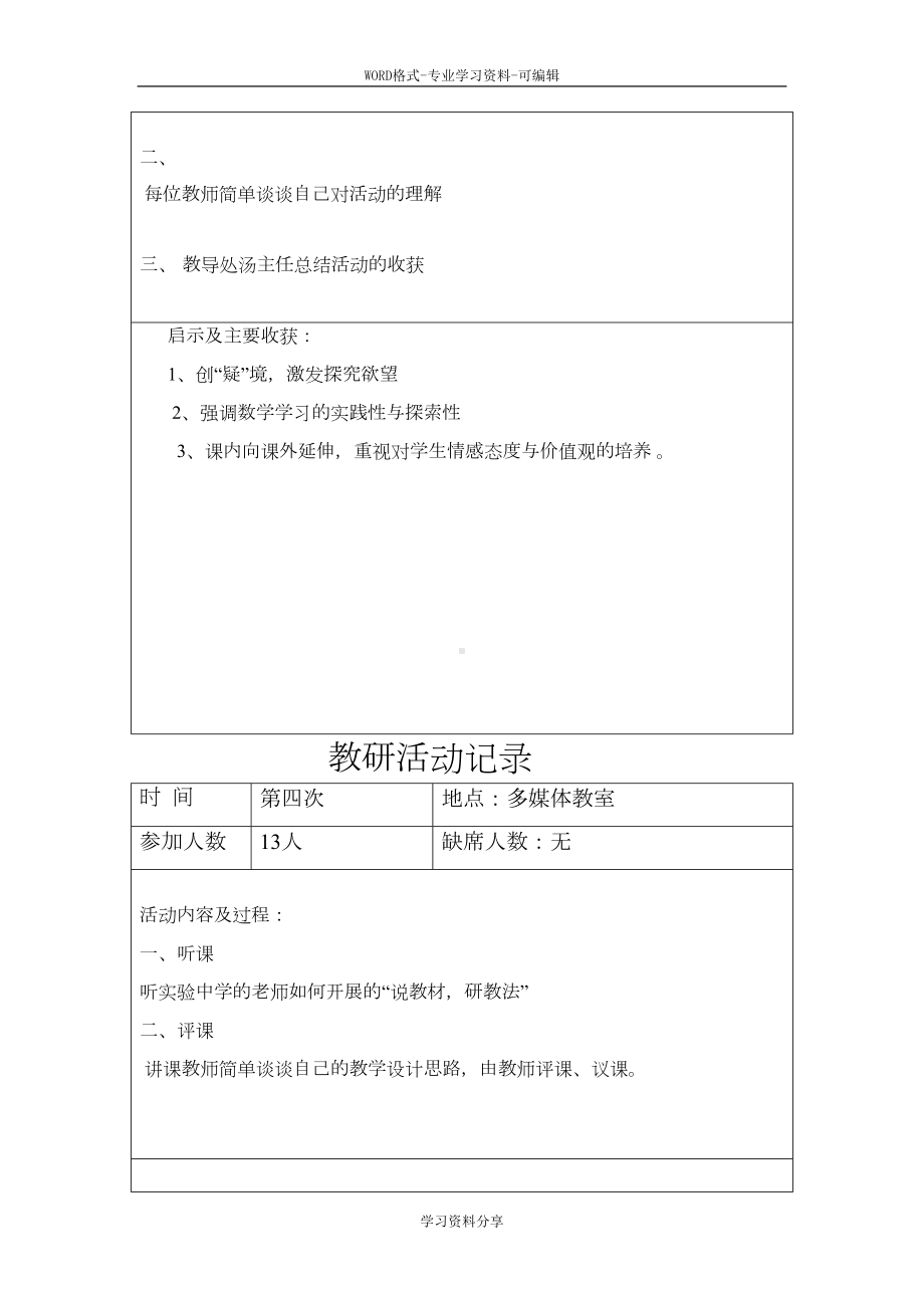 初中数学教研活动记录(DOC 12页).doc_第3页