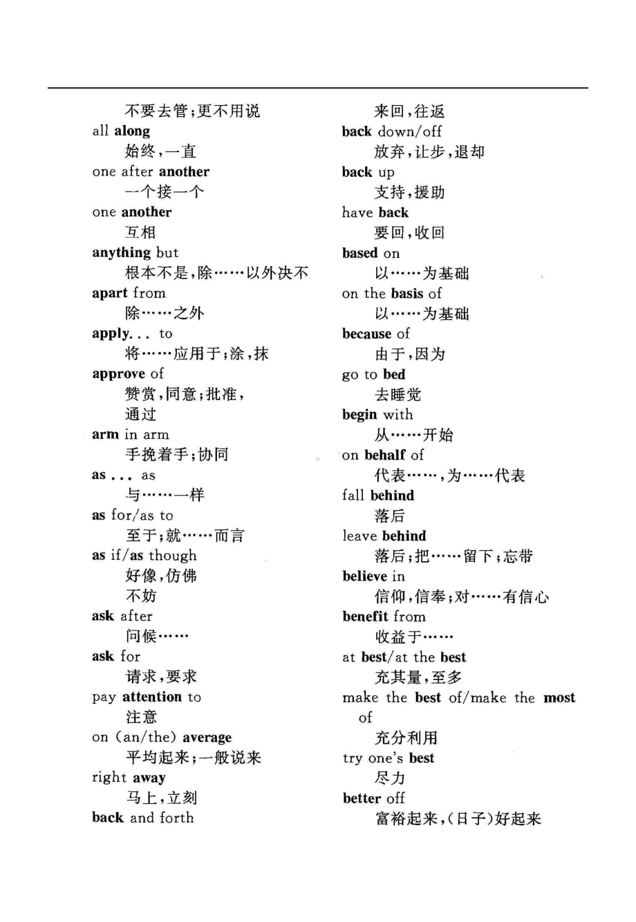 同等学力申硕英语第六版大纲词组及核心词组(DOC 54页).doc_第2页