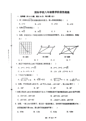 天津经济技术开发区国际学校2022-2023学年八年级下学期期中测试数学试题 - 副本.pdf