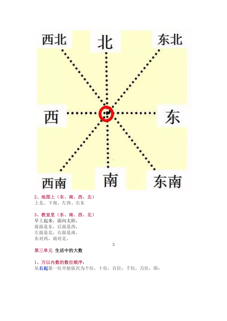 北师大版二年级(下册)数学知识要点归纳总结(DOC 7页).docx_第3页