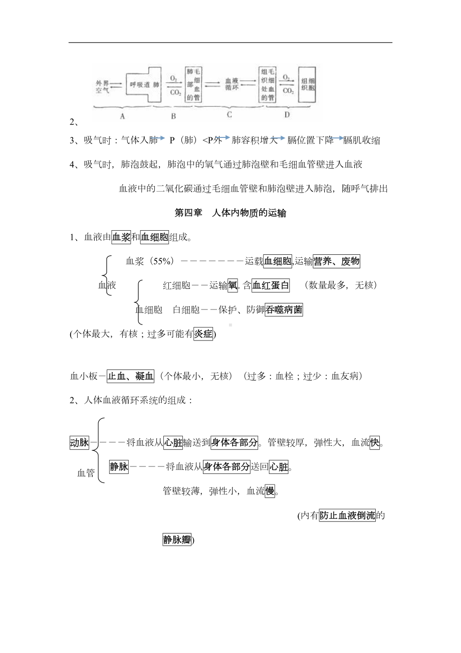 初一生物下册知识点(DOC 7页).doc_第3页