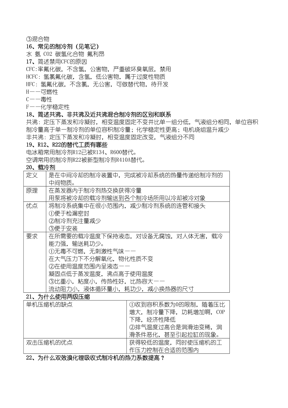 制冷原理知识点整理(1)(DOC 6页).docx_第3页