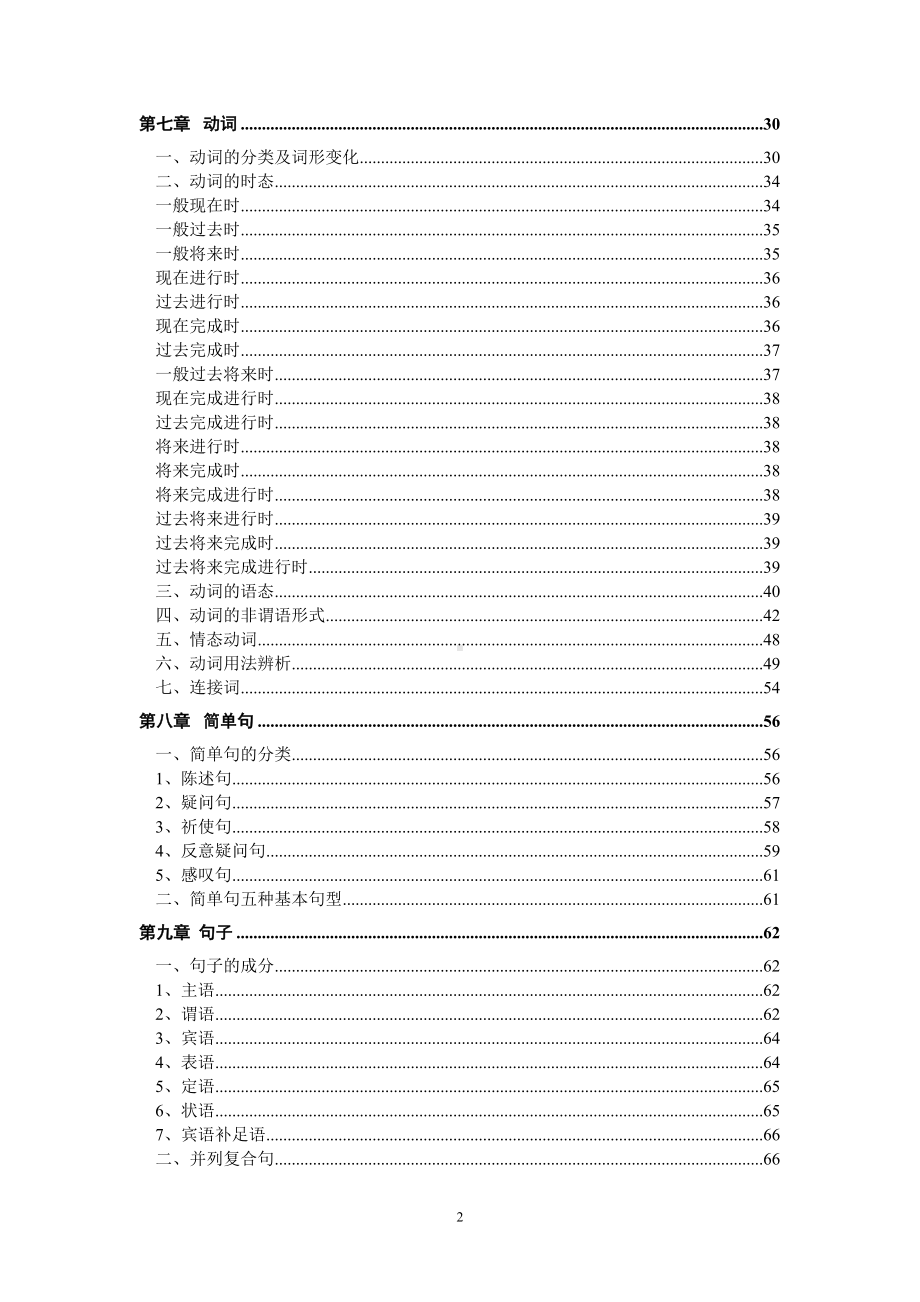 初中中考英语语法大全(DOC 98页).doc_第2页