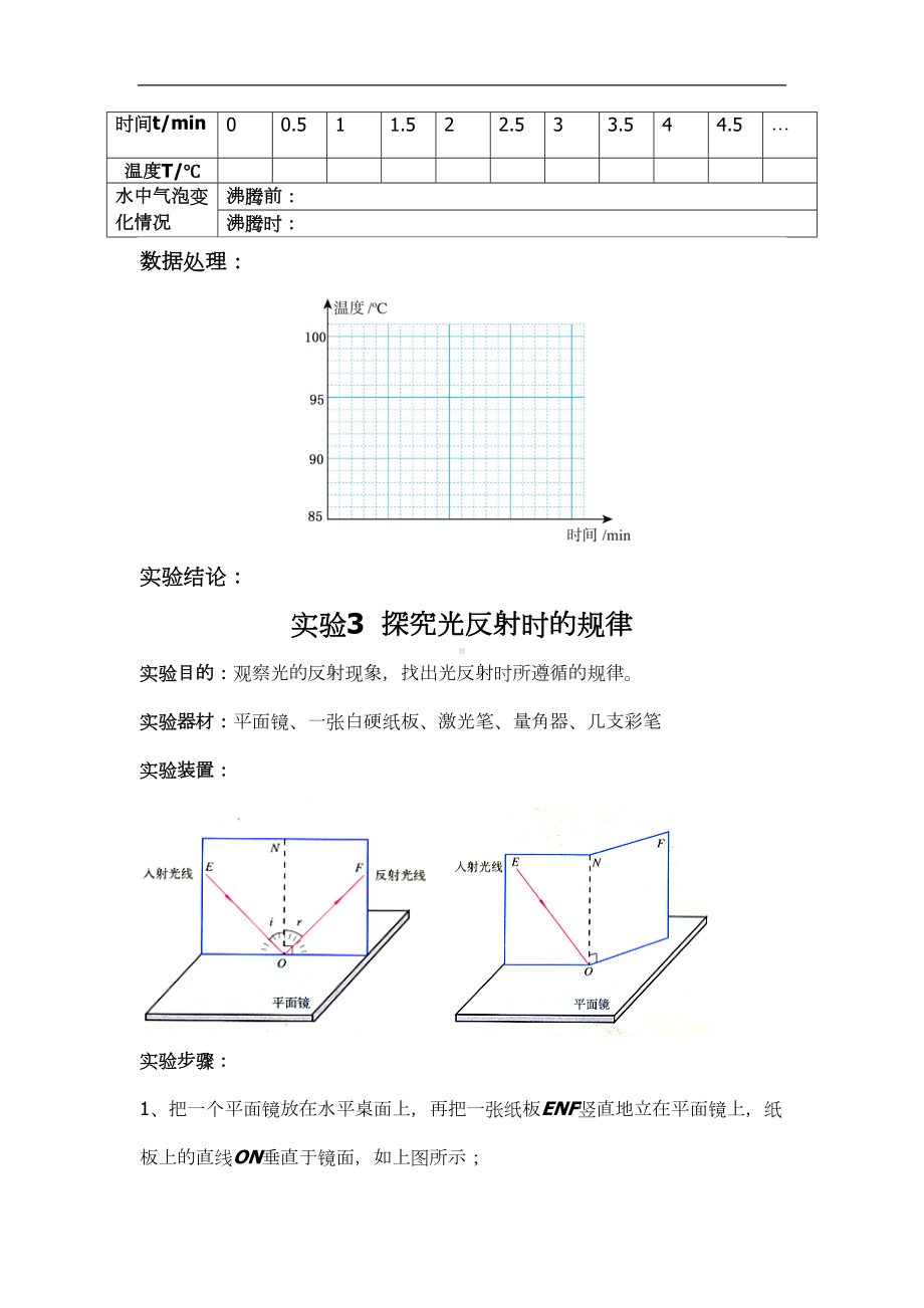 初中物理实验报告单(DOC 22页).doc_第3页