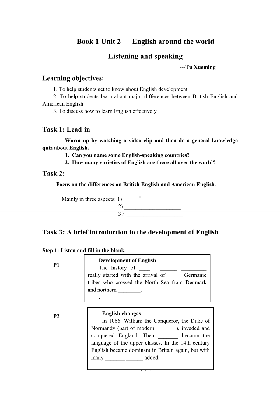 Book1Unit2Englisharoundtheworld参考模板范本.doc_第1页