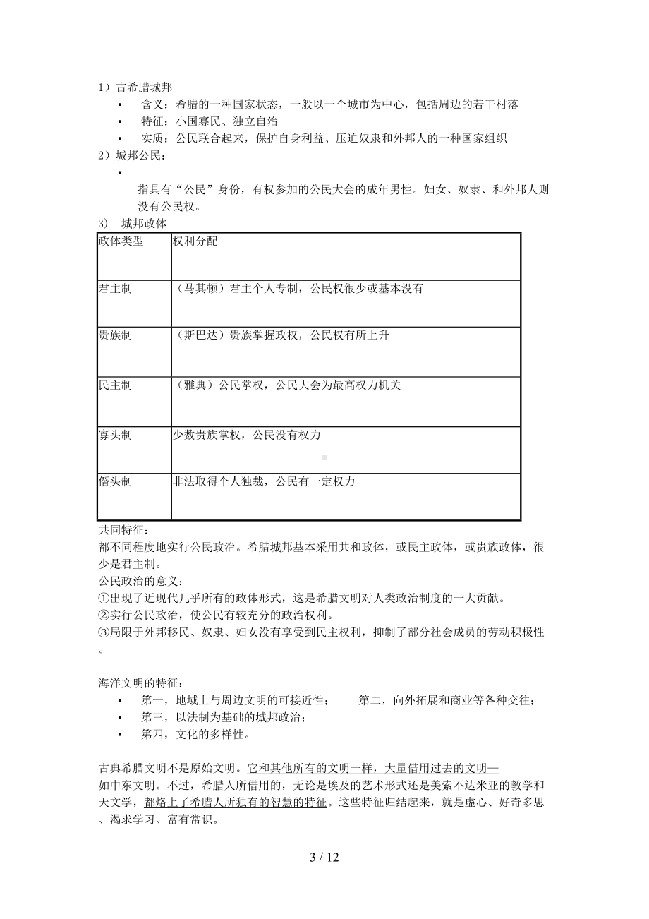 大学历史专业世界古代史复习(DOC 12页).doc_第3页