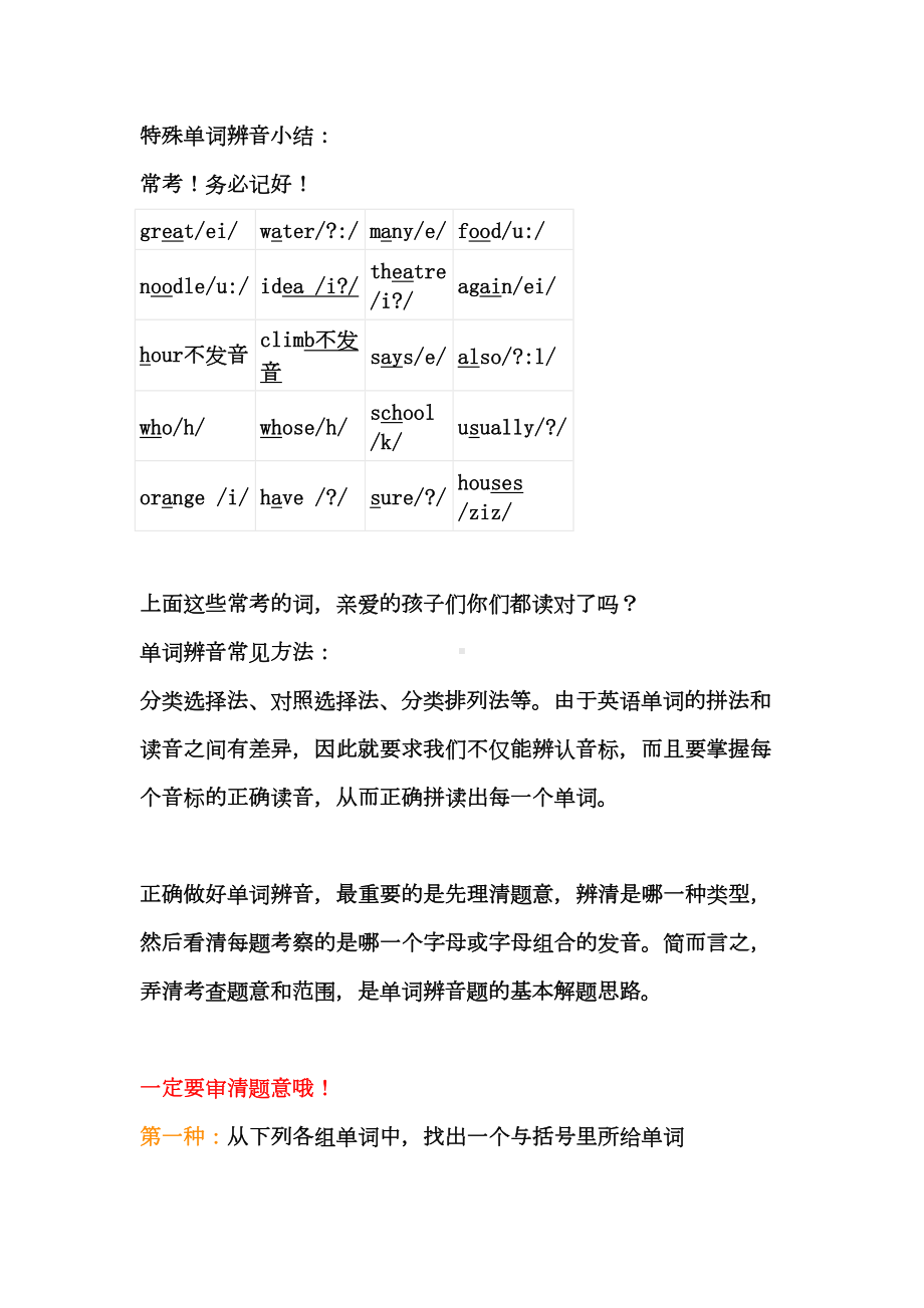 小学英语单词辨音题解题(DOC 10页).doc_第2页