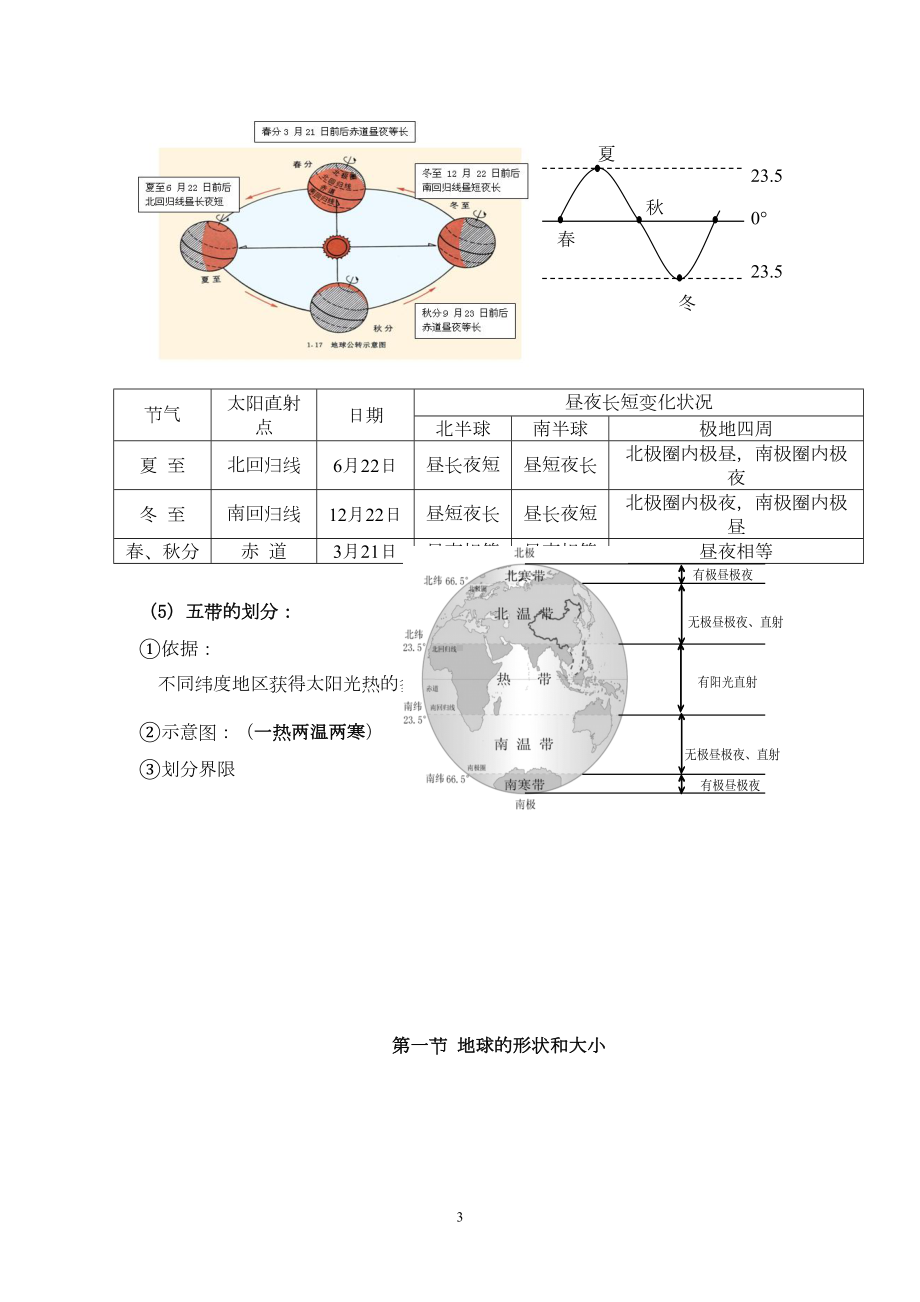 初中地理七年级上册知识点归纳(DOC 19页).doc_第3页