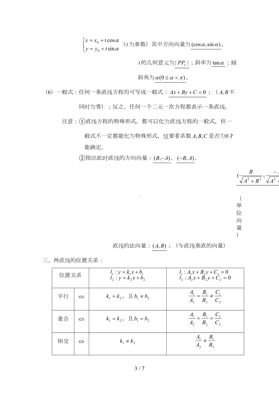 坐标平面上直线知识点归纳(DOC 6页).docx_第3页