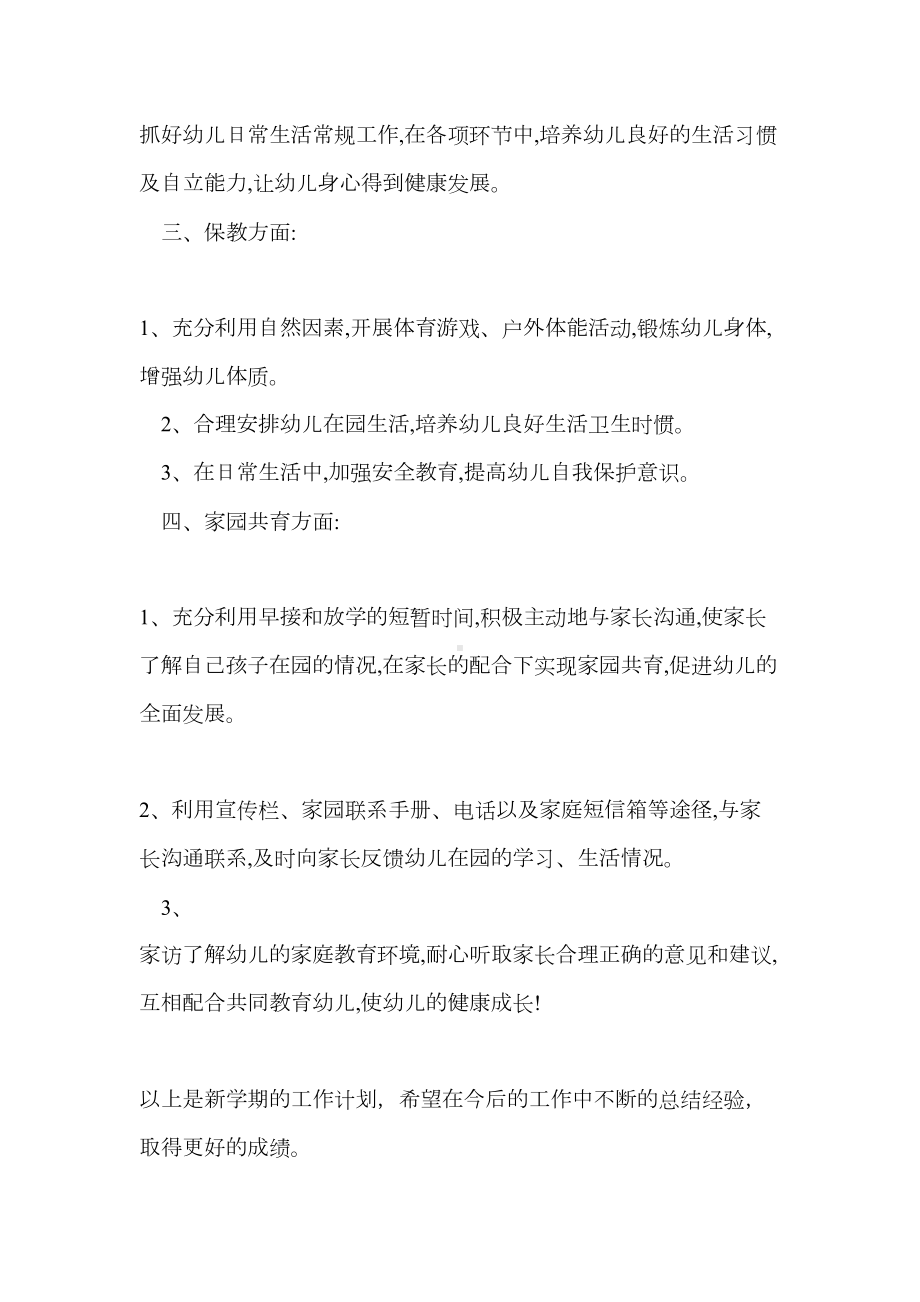 大班教师个人工作计划(精选多篇)(DOC 12页).doc_第2页