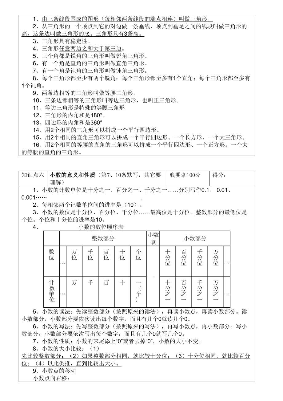 四年级下册数学知识点复习资料(DOC 5页).doc_第3页