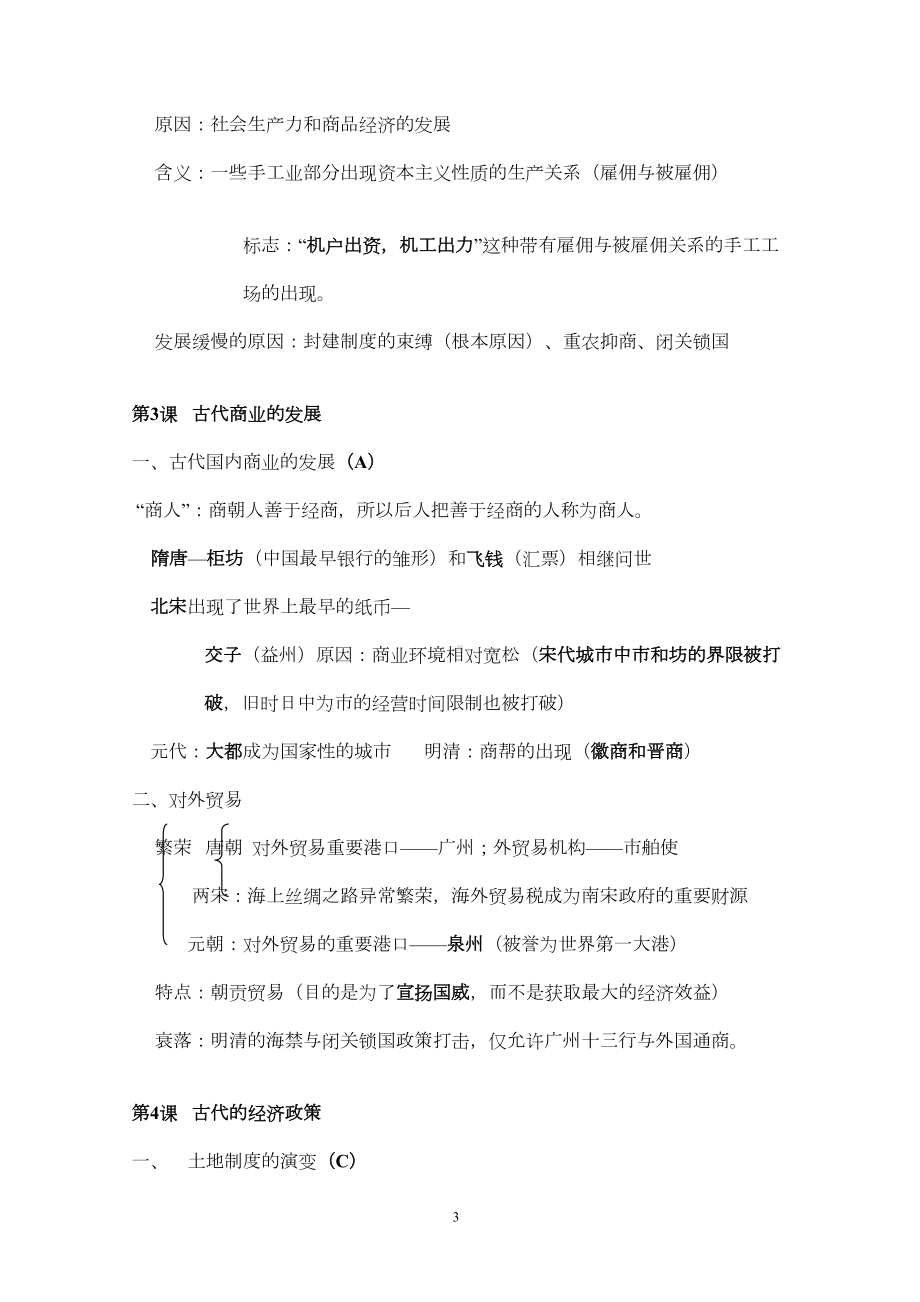 历史必修二知识点汇总(DOC 12页).doc_第3页