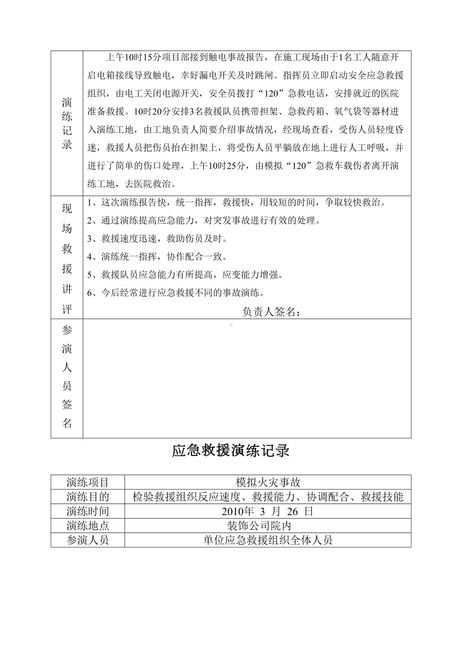 各项应急救援演练记录(DOC)(DOC 9页).doc_第3页