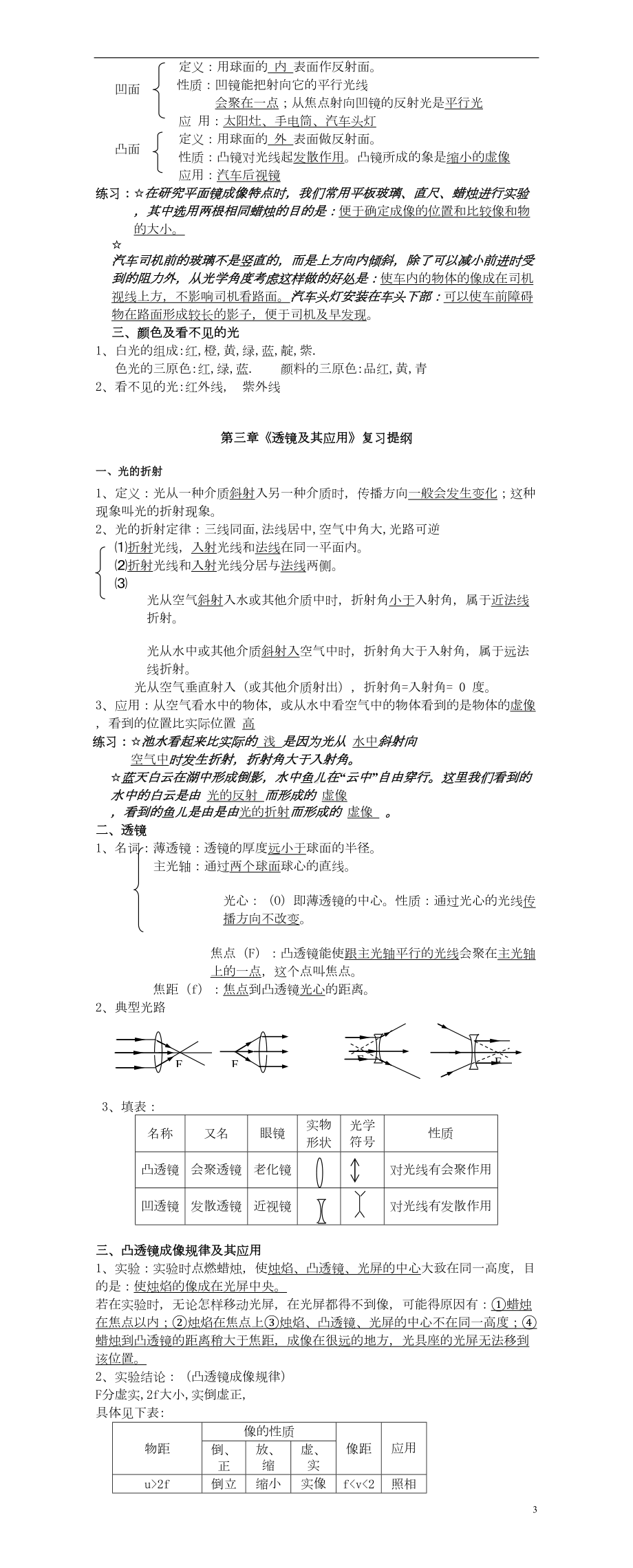 初中物理-知识点大全-新人教版(DOC 24页).doc_第3页