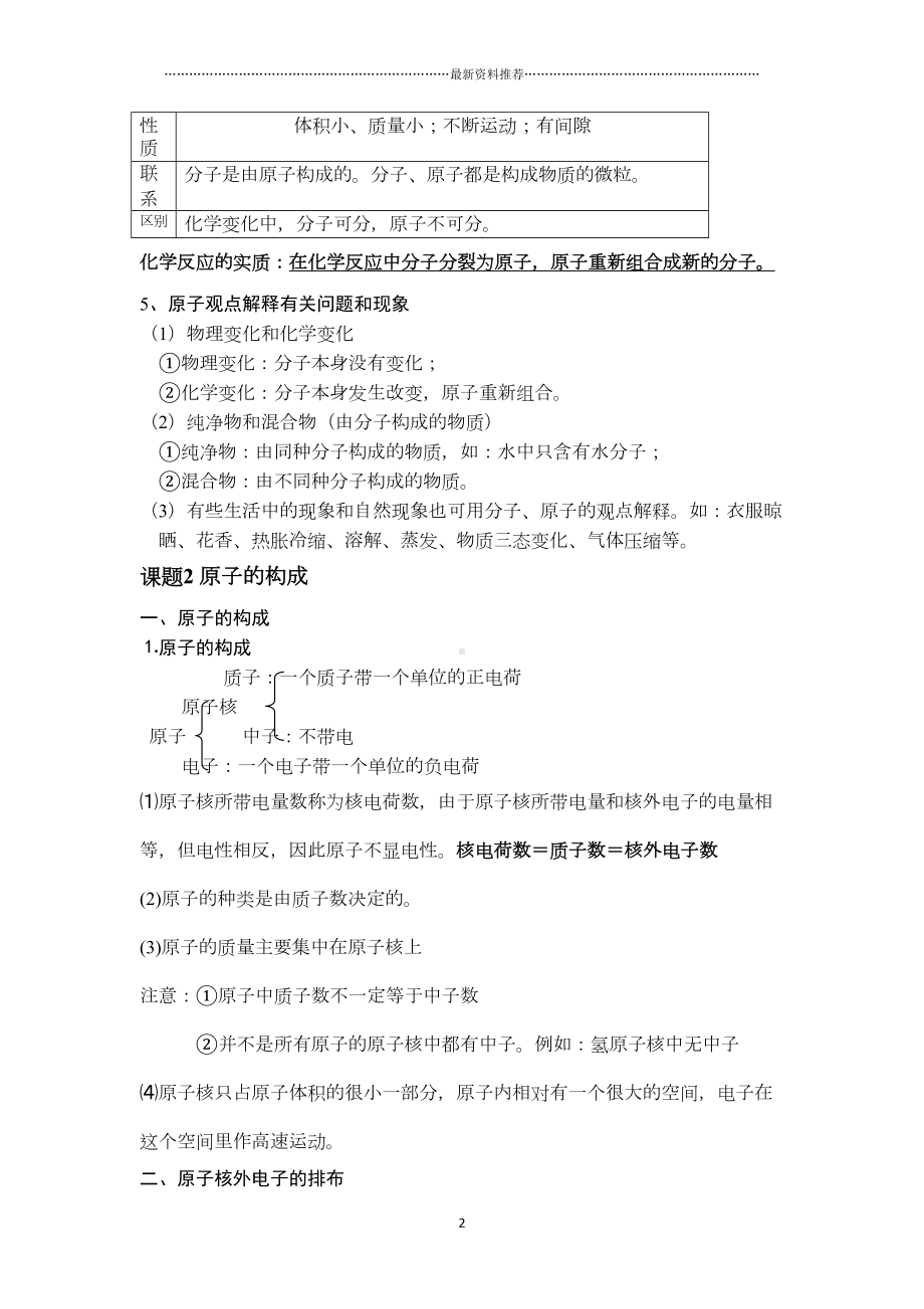 初三化学第三单元知识点总结精编版(DOC 5页).doc_第2页