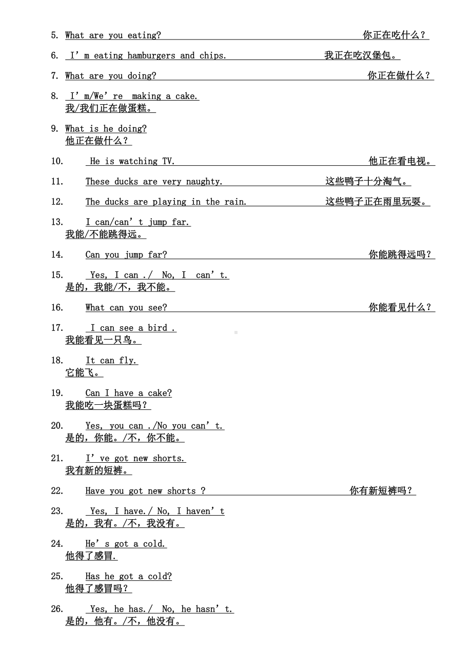 小学英语外研版一年级起点三年级上-知识点总结彩色完全版(DOC 7页).doc_第3页