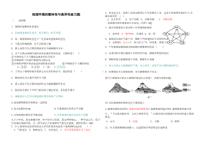 地理环境的整体性与差异性练习题(适合学业考试有答案)(DOC 5页).doc