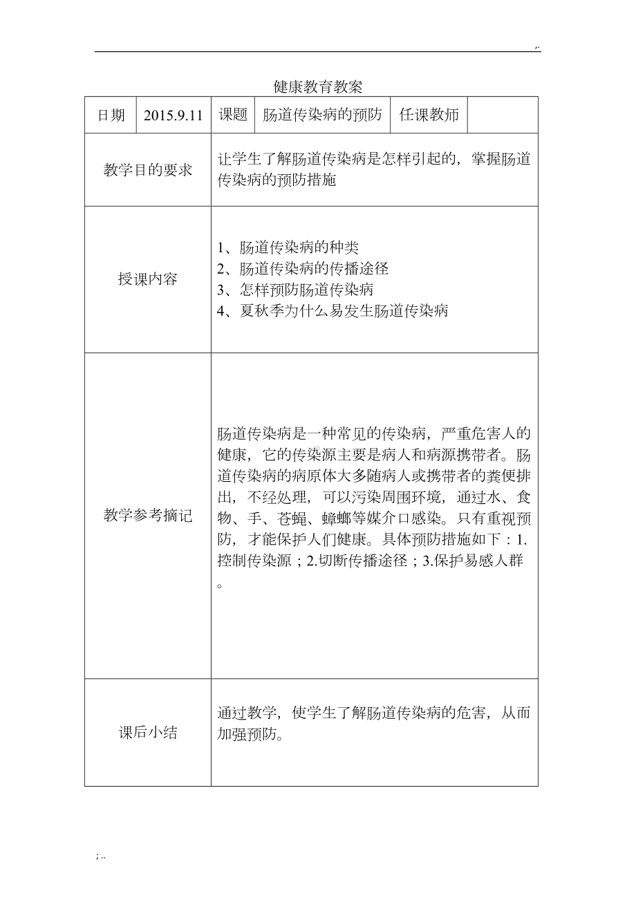 小学健康教育课程(DOC 17页).doc_第2页