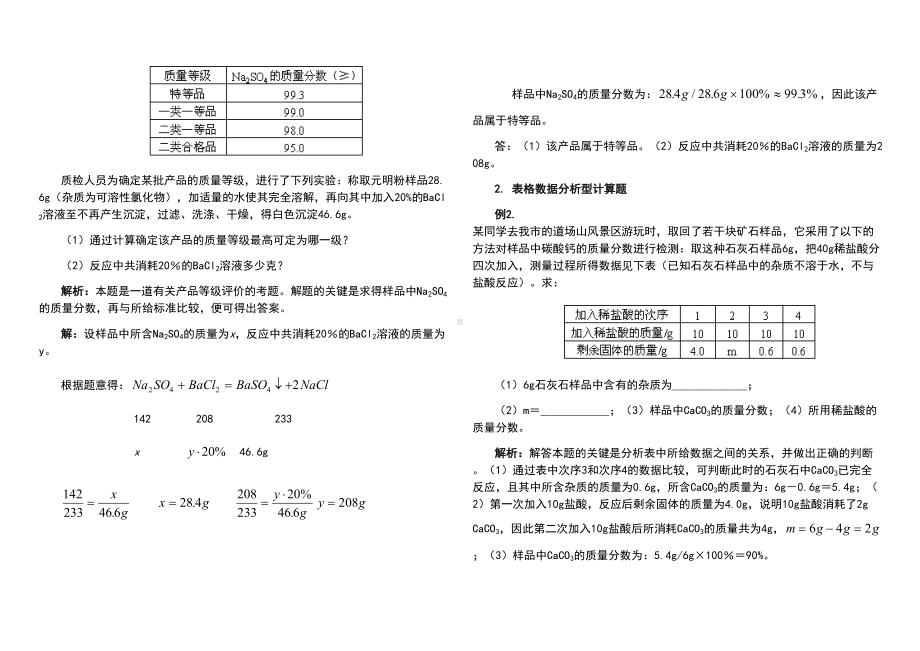 初中化学计算题(详细-带答案)(DOC 7页).doc_第3页