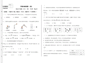 初中化学九年级上册-测试卷(DOC 5页).doc