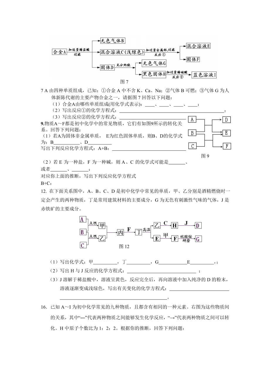 初中化学推断题解题技巧.doc_第3页