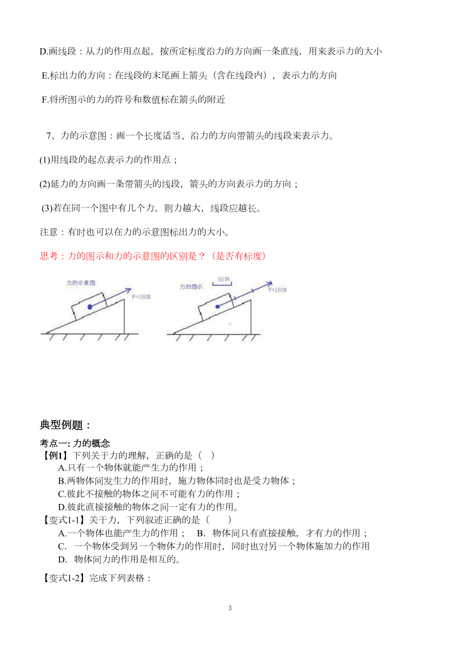 初中物理力学讲义及练习-(2)(DOC 22页).doc_第3页