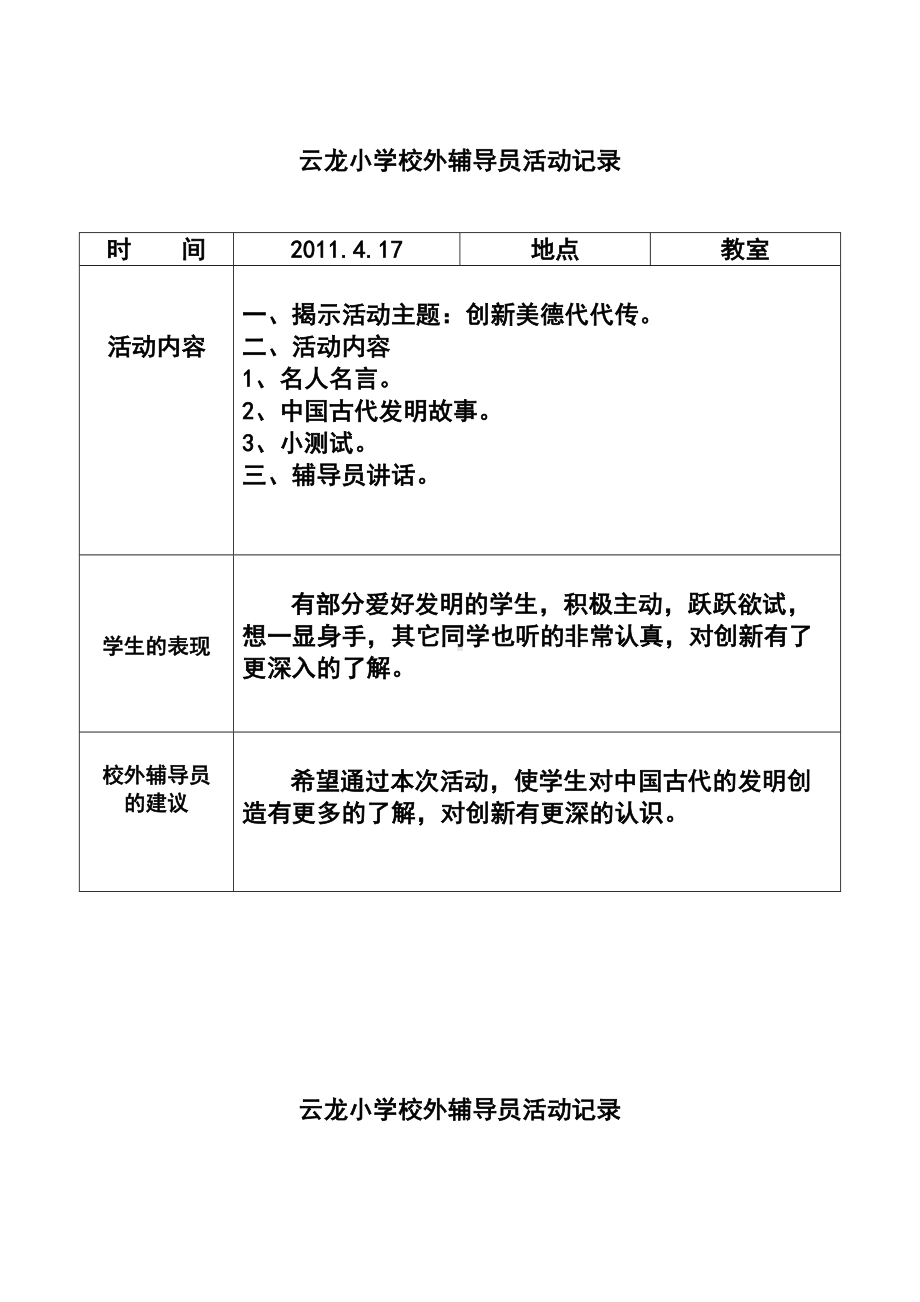 小学校外辅导员活动记录(DOC 7页).doc_第2页