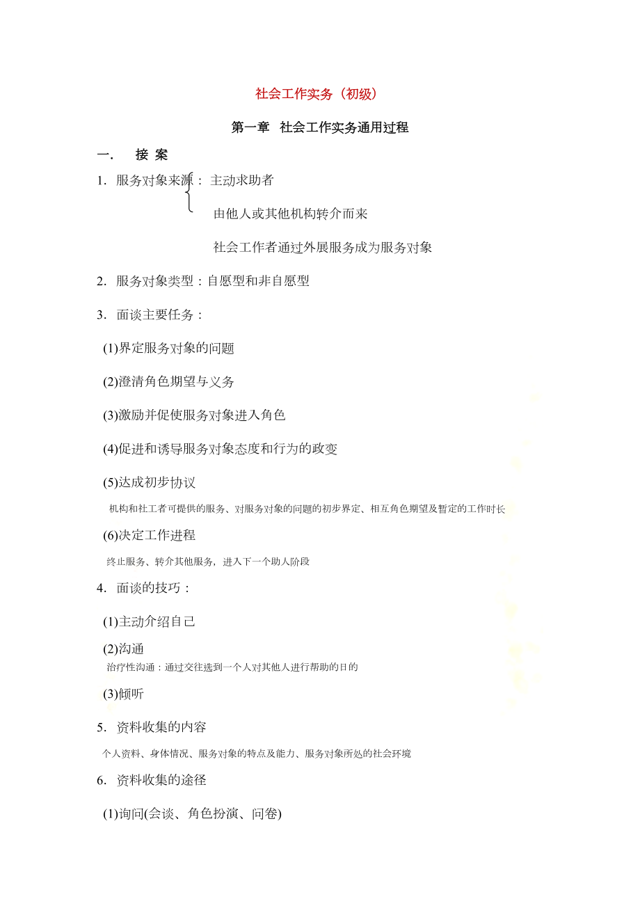 助理社工师考试重点(社会工作实务)(DOC 16页).doc_第2页