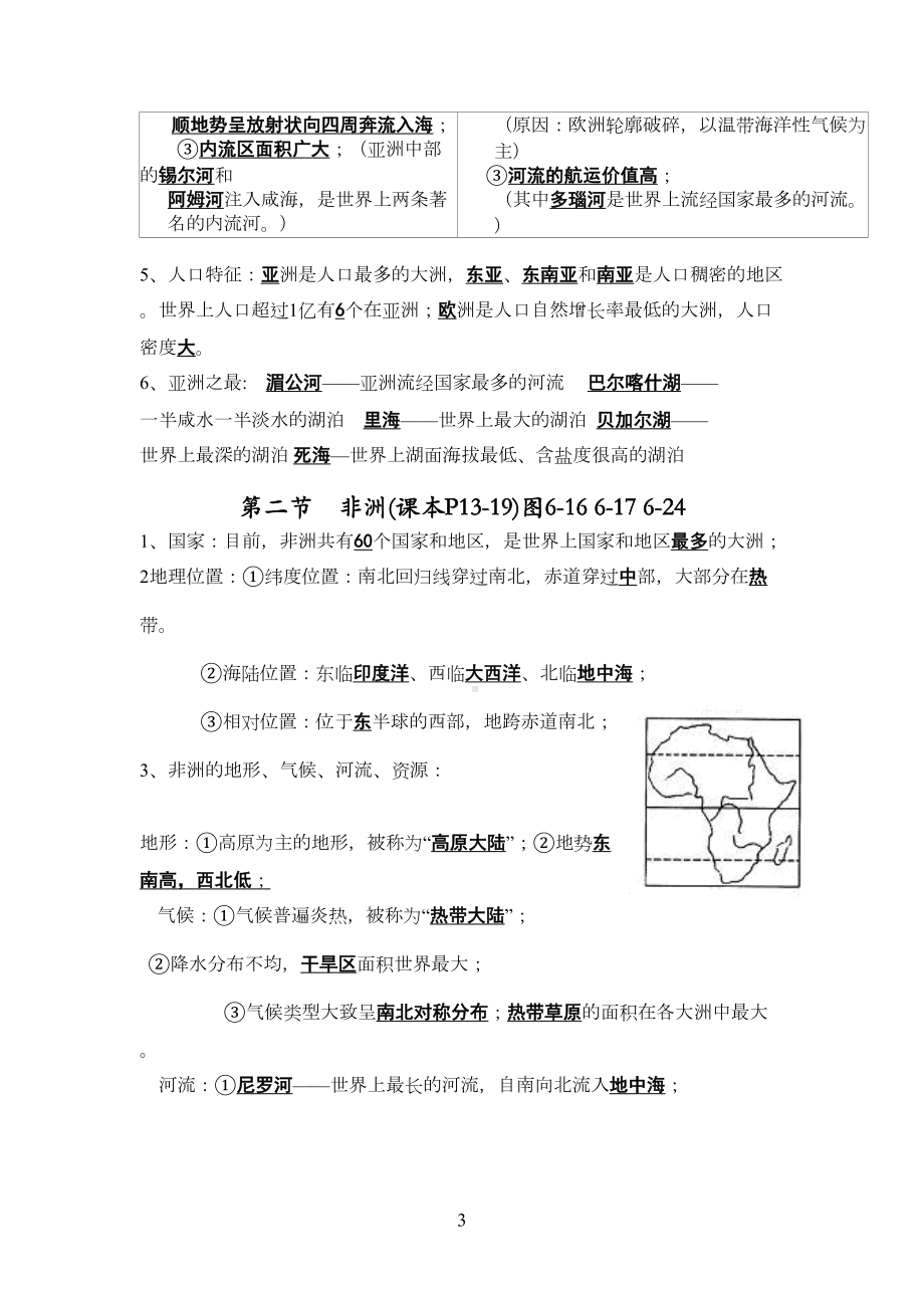 湘教版七年级下册地理复习资料(DOC 10页).doc_第3页