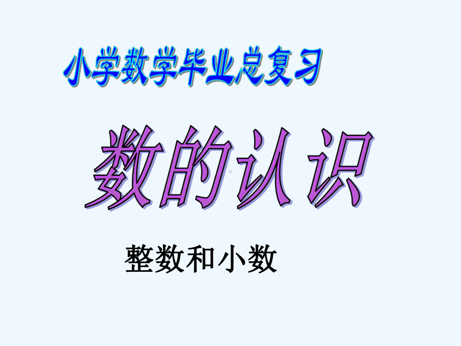 六年级数学总复习(整数小数)课件.ppt_第1页