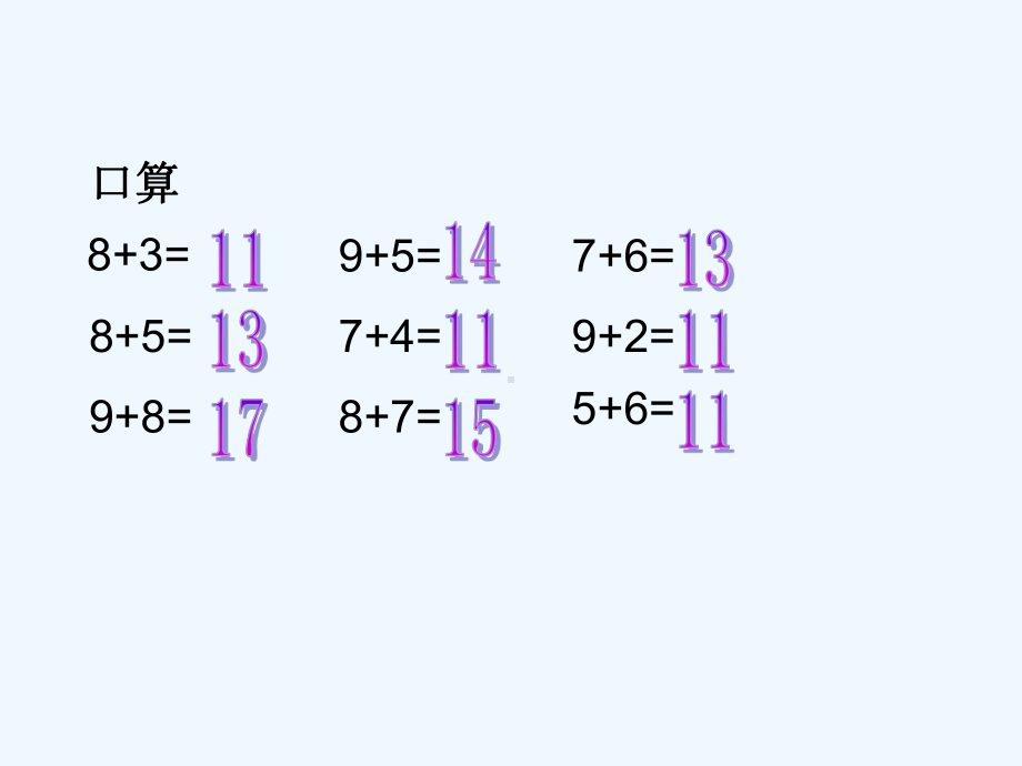 人教版一年级数学下册第二单元十几减几及练习课课件.ppt_第2页