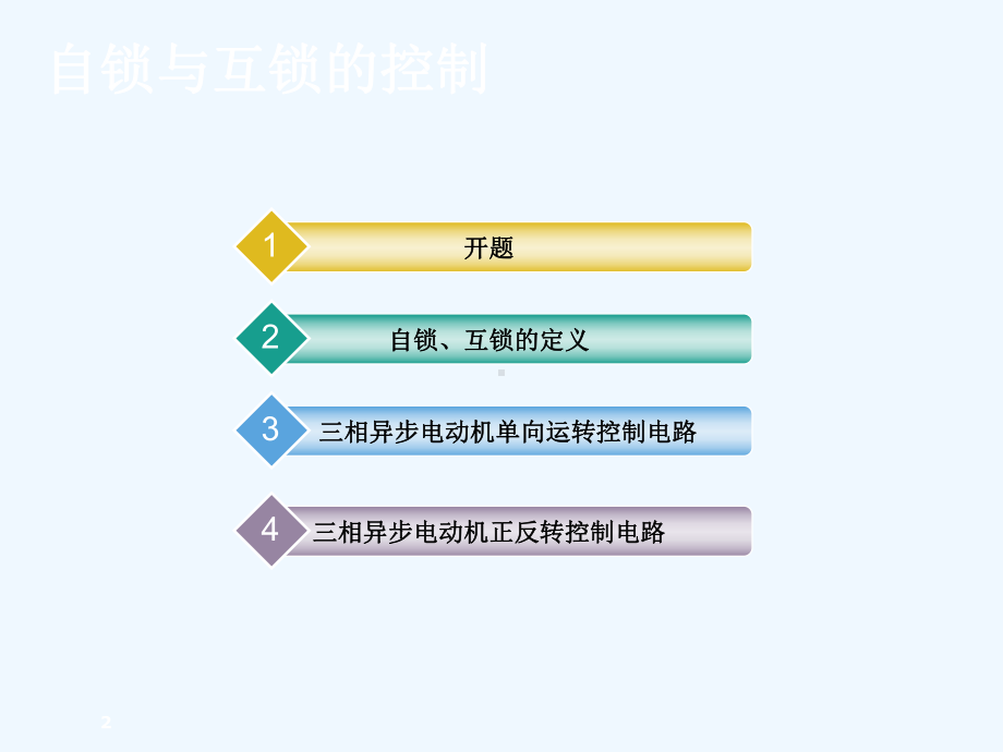 三相异步电动机自锁与互锁的控制课件.ppt_第2页