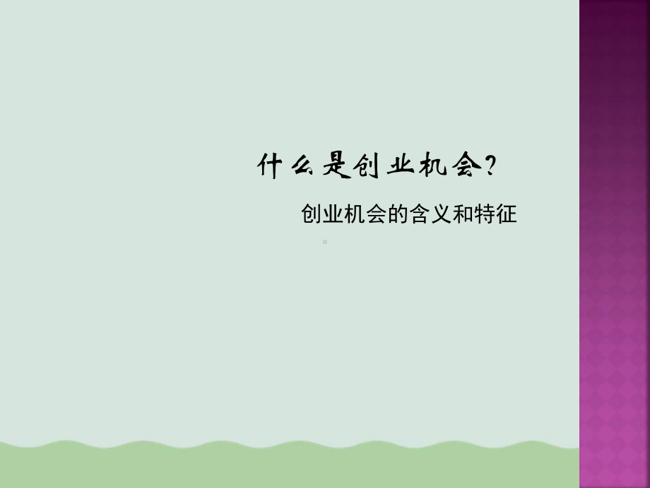 创业机会识别与项目选择培训教材课件.ppt_第3页