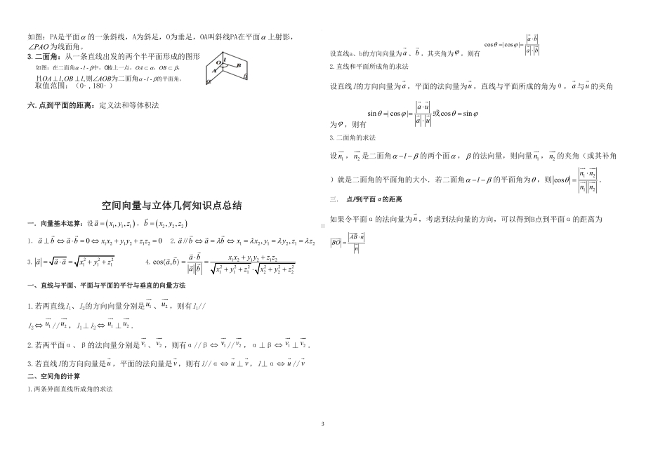 立体几何知识点总结(全)(DOC 4页).doc_第3页