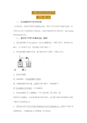 第二单元空气知识点总结汇总(DOC 8页).doc