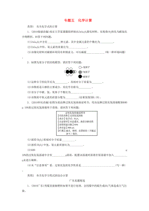 广东省2019版中考化学总复习第2部分专题5化学计算优化训练(DOC 11页).docx